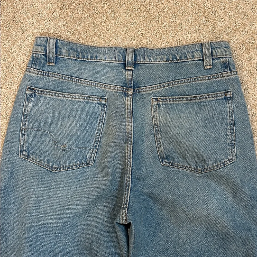 We The Free Sky Blue Wide Leg Jeans - Picture 7 of 14